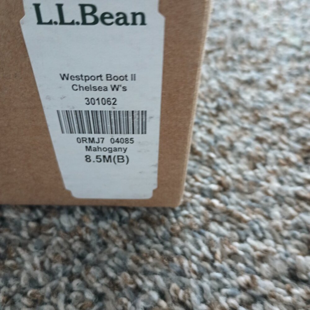 LL Bean Leather Chelsea Boots, Size 8.5, EUC - Picture 7 of 7